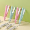 Mini Ceramic Curling Iron Portable Hair Curler Corrugate Wave Dry Wet Use for Long Lasting Fluffy Hairstyle Daily Use
