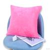 Case Velvet Sofa Cushion Cover Solid Car Pillowcase Beddings Sham and
