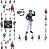 Komplettes Set von Demon Slayer Anime-Figuren Tanjiro Zenitsu Inosuke Nezuko 16cm Höhe