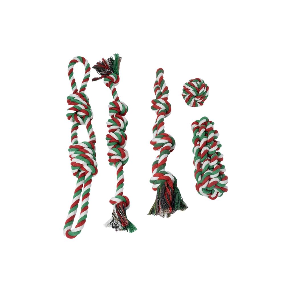 Handmade Knitted Cotton Rope Pet Supplies, In-Stock , Pullable Corn Chew Toy Interactive Dog Toy