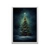 Choinka W Nocnym Blasku Choinka W Nocnym Blasku, 70X100 Cm, Bez Ramy, Papier Matowy 230 Gsm