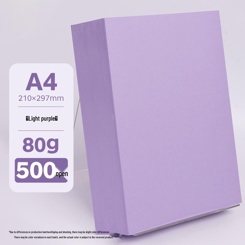 A4 Assorted Color Thickened Origami Paper 80g/120g/150g - Pink, Red, Blue