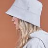 Studded Drop Overfit Wool Bucket Hat Sand