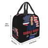 Kamala Harris For President 2024 Insulated Lunch Bag for Women Children Leakproof Food Boxes Thermal Lunch Box Tote