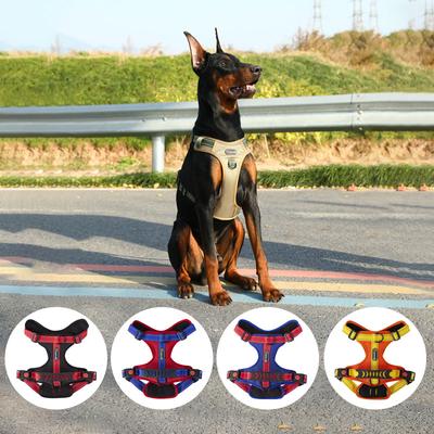 Reflektierendes Hundegeschirr, Hundeleine, explosionsgeschützte Aufladetaktik, geeignet für das Training von großen und kleinen Hunden