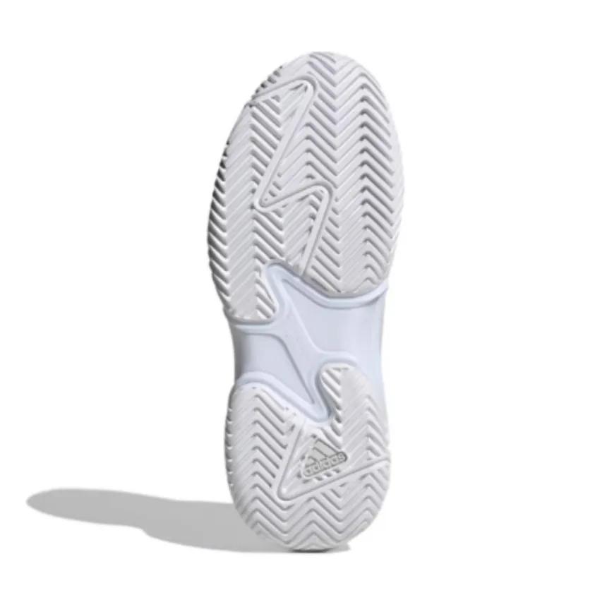 Adidas Womens Barricade 13 'White Grey' (women's sizes) Cloud White / Core Black / Grey One Tennis Shoes IF0407