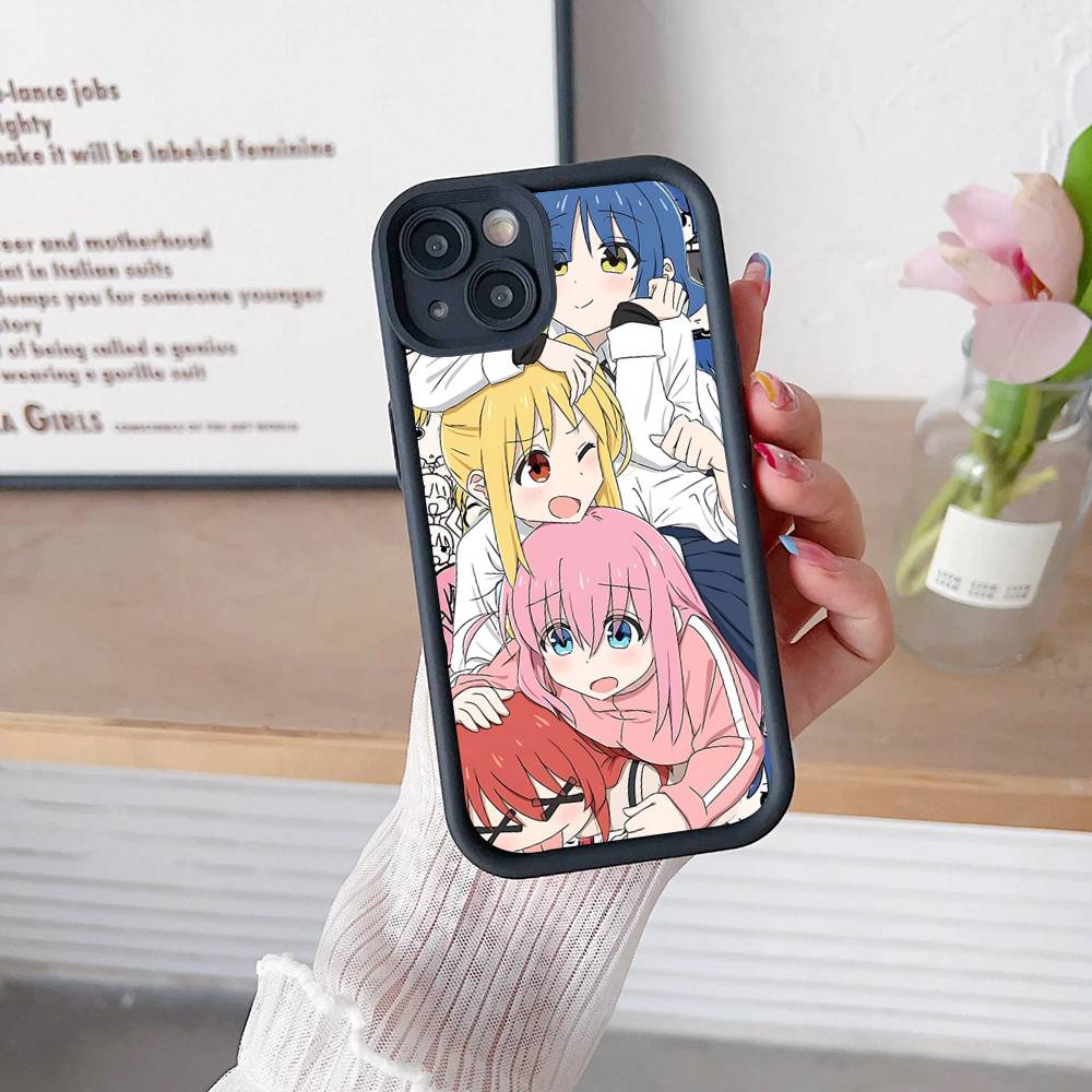 Singer B-Bocchi The Rock Phone Case IPhone 16 Plus 15 11 14 12 13 17 Pro Max Shockproof Soft Cover