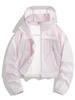Women's Ice Cool Lightweight Hooded Jacket: Breathable, Comfortable Sun Protection for Summer