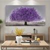 Purple Tree Oil Painting Landscape Painting Art Poster and Printing for Living Room Decoration Printing On Canvas