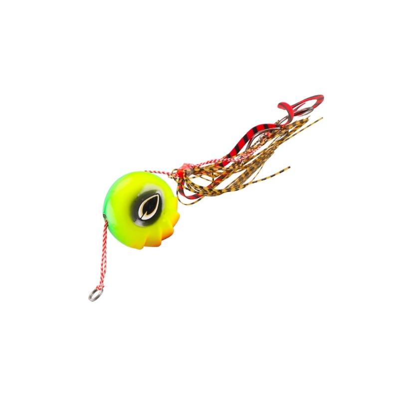 Sliding Kabura Jig for Snapper Fishing Accessories Kabura Jig Head with Hook Artificial Jigging Fishing Lure Baits