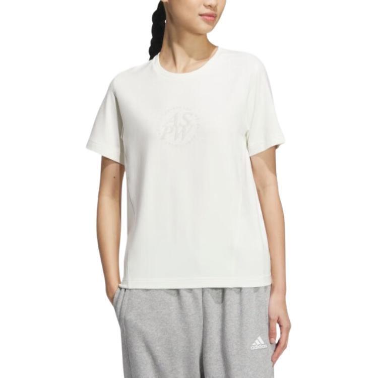 Adidas T Shirt Women's Jade White JJ3587