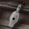 Leather Car Key Fob Case Cover Protector for Mercedes Benz E C G M R S Class W204 W212 W176 GLC CLA GLA AMG Car Accessories