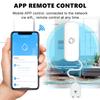 Tuya WiFi Water Leakage Sensor Alarm Water Leak Detector Flood Alert Overflow Security Alarm System SmartLife App Remote Control