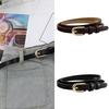 Trendy Women's Thin Belt Female Waist Band Dresses Coats Waist Girdle Decoratvie Sash with Solid Color for Lady Girls