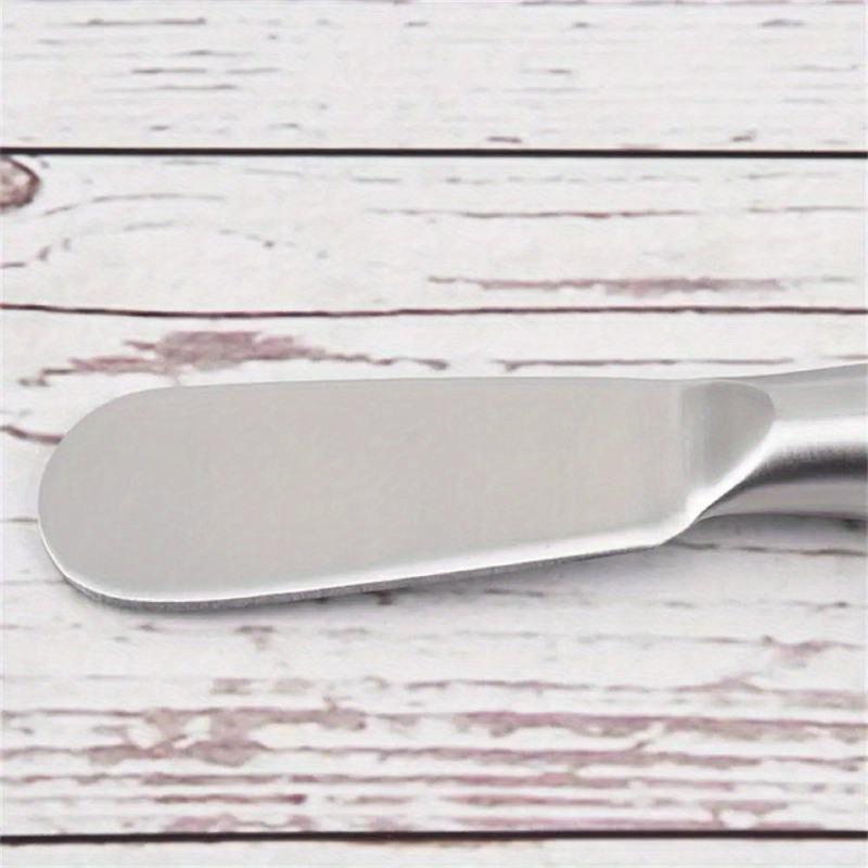 3Pcs Stainless Steel Butter Knife Perforated Cheese Dessert Jam Cream Tableware Portable Cream Cheese Slicer Kitchen Small Tools