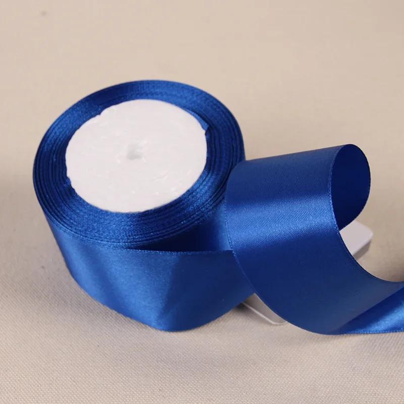 25Yards/Roll 6mm-50mm Ribbons DIY Bow Crafts Polyester Satin Ribbons Christmas Home Decor Accessories Tape Wedding Gift Wrapping