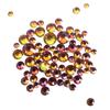 Rhinestones Multi Sizes Colorful Non Hotfix Rhinestone Flat Back Nail Rhinestones for DIY Crafts