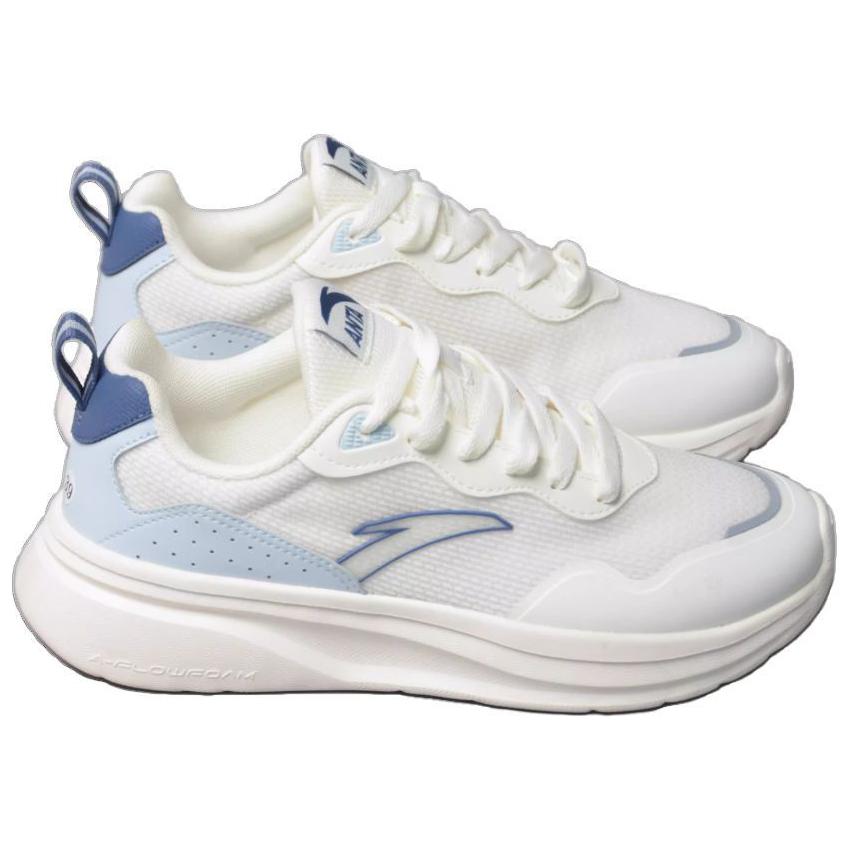 New Anta Cushioning Wear-Resistant Low-Top Chunky Sneakers Men's White Blue 112428812-2