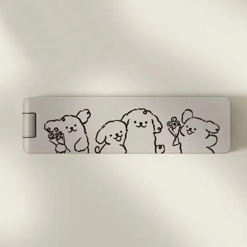 Ultradünner Neutraler Desktop-Telefonständer - Multifunktionales Klappkarten-Design