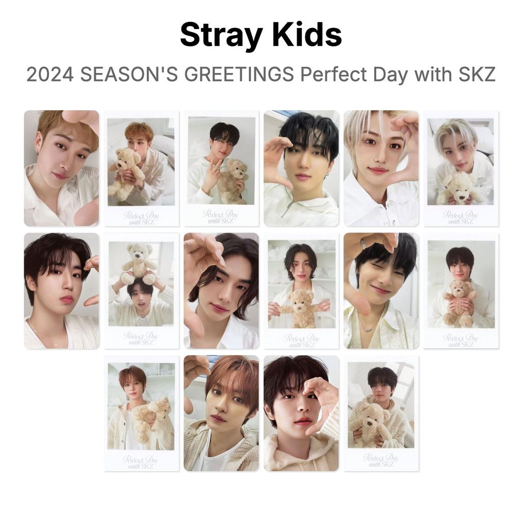Stray Kids 2024 SEASON'S GREETINGS Perfect Day with SKZ Official Photocard