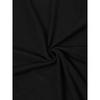 Mărime Europeană Mărime Mare Tricou Negru Casual pentru Femei | Design Inimă și Inimă Strălucitoare, Gât Rotund, Mânecă Scurtă, Potrivit pentru Primăvară/Vară, Stil Zilnic