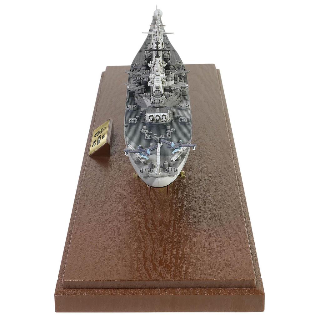 Waltersons Japan WALTERSONS 1/700 Scale US Navy Battleship Missouri Full Hull Cloud Camouflage Finished Model