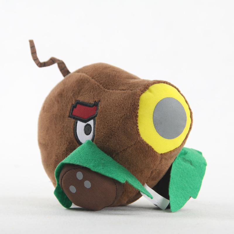 Non-Toxic New Plants Vs Zombies Plush Stuffed Toys Starfruit Split Pea Threepeater Laser Bean Imp Zombie Cartoon Game Cute Doll Kids Gifts