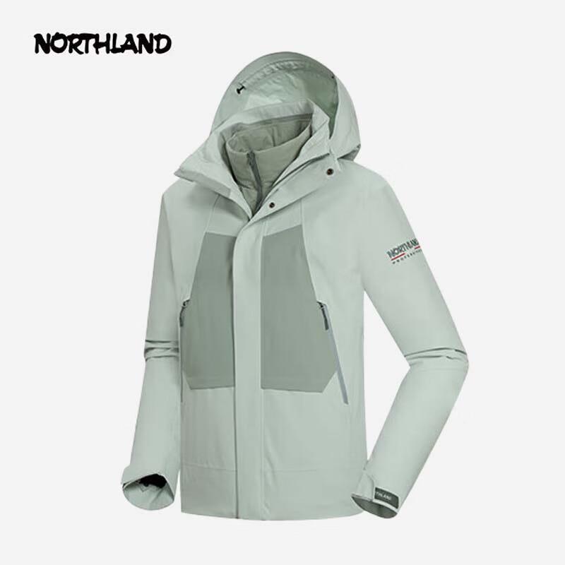 Northland Men's 3-in-1 Hardshell Hiking Jacket NWJEH5765S