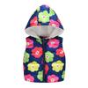 Toddler Baby Girls Winter Cartoon Windproof Coat Hooded Warm Outwear Waistcoat