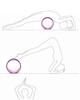 Yoga Wheel & Exercise Equipment Set: Fitness Roller for Backbend Training & Home Pilates