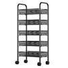 Movable Multi-Layer Kitchen & Bathroom Storage Rack for Fruits & Vegetables