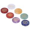 7 Chakra MultiStone Pyramid Colorful Stone Natural Gemstones Decoration Ornaments