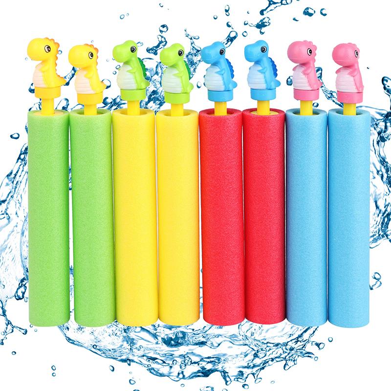 

4Pcs Super Water Blaster Soaker Gun Set Foam Squirt Guns Swimming Pool Outdoor Toys Beach Summer Party Games For Kids Adults