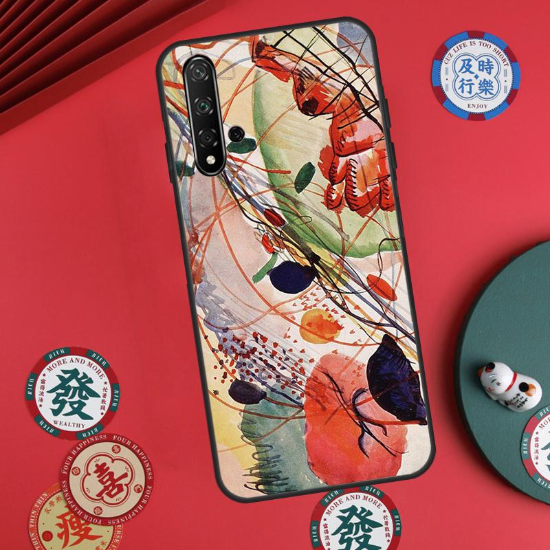 

Wassily Kandinsky Abstract Artistic For Huawei Nova Y60 Y70 Y90 Y72 Y73 Y61 Y91 7i 8i 11i 12i 12s 9 10 SE P20 P30 P40 Lite Case Huawei P40 Lite 4G