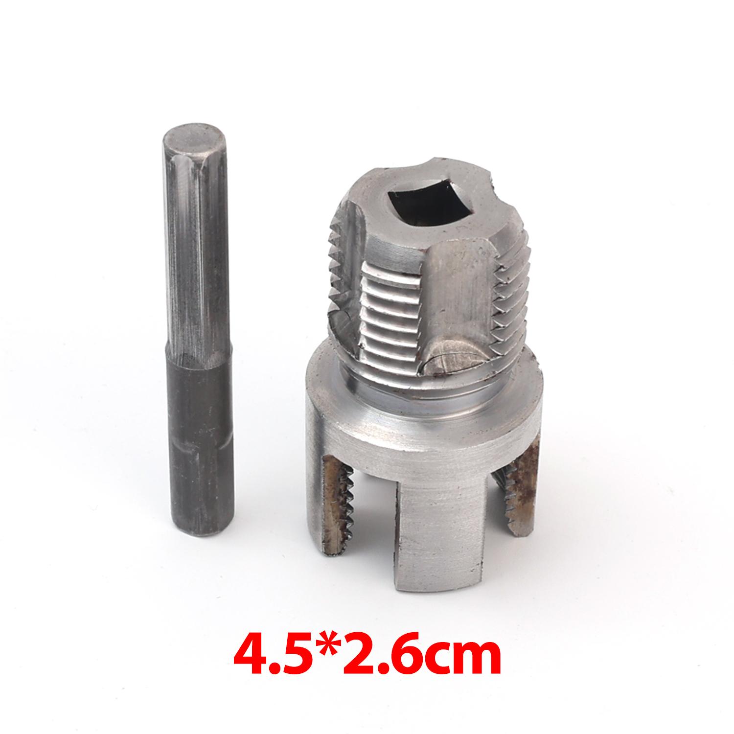 

4/6 Point Universal Internal External Pipe Threading Tool Home Pipe Thread Repair Pipe Thread Cutter Electric Drill PVC Threader