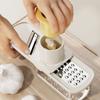 3 In 1 Ginger Grinder Professional Plastic Garlic Grinder Precision Cutting Non-slip Garlic Slicing Machine Home Cooking