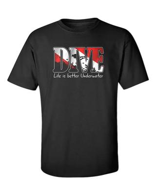 Scuba Diving Tshirt Dive Diver Under Ocean Club Sea Water Sports Unisex Unisex Famous Brand Design Print Cotton Fashion Tees Shirt