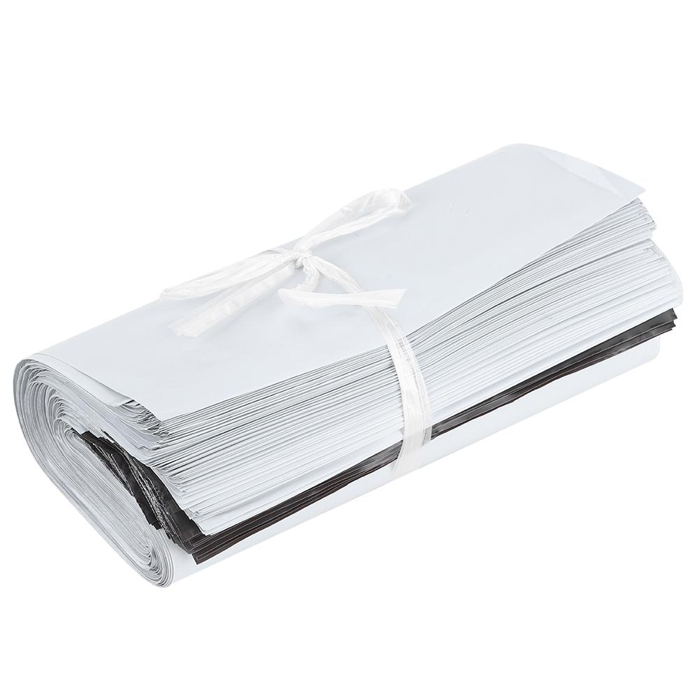 100Pcs Thicken Polyethylene Waterproof Self‑Sealing Logistics Delivery Bag Courier Bags(17x29cm )