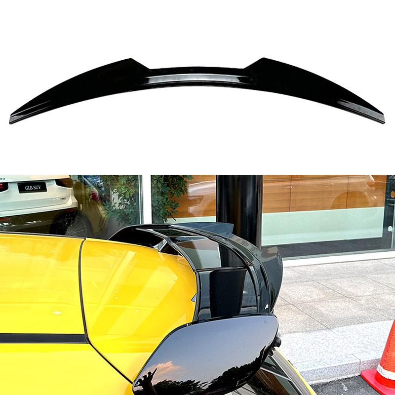 Rear Roof Spoiler Wing For Mercedes-Benz A-Class W177 A35 A45 AMG 2018-2023 Glossy Black Car Rear Roof Trunk Spoiler Lip Trim