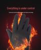 Korean Velvet Windproof Running and Cycling Gloves for Men & Women - Warm Autumn/Winter Outdoor Fitness & Mountaineering Protection