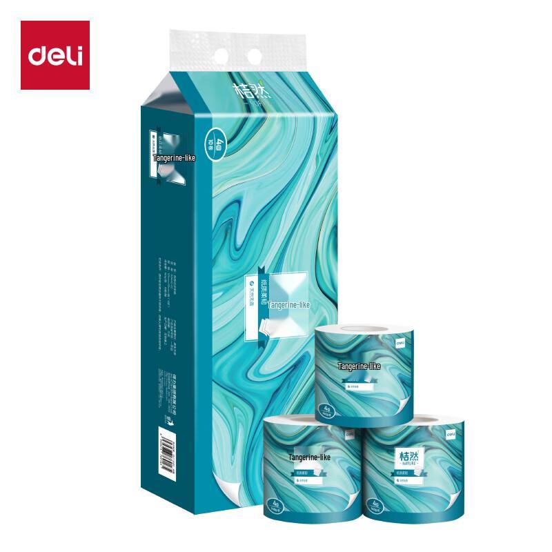 Deli 4-Ply Office Toilet Paper, 30 Rolls