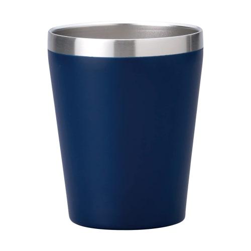 

Vacuum Insulated Stainless Steel Tumbler, 360ml, Keeps Hot or Cold, Double-Walled, Convenience Store Coffee Cup/Mug (Matte Blue)