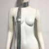 Full Sequins Choker Wide Long Collars Neck Tie Scarf Party Evening Costume