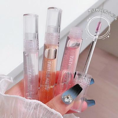 Brillant à lèvres miroir hydratant, breloque pour femmes, huile pour les lèvres, maquillage, liquide, cosmétiques