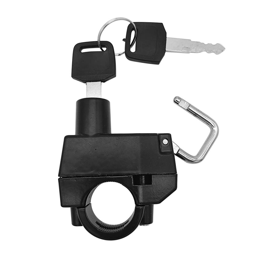 Motorcycle Helmet Lock Durable Waterproof Portable Anti-theft Security Safety For Handlebar Locking Cycling