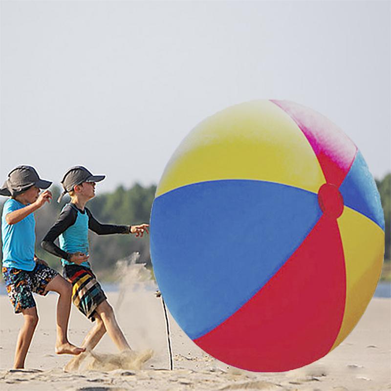 Fun Toys PVC Lawn Ball Outdoor Games Inflatable Toys Grass Soccer Ball School Kindergarten Fun Sports Ball Beach Football