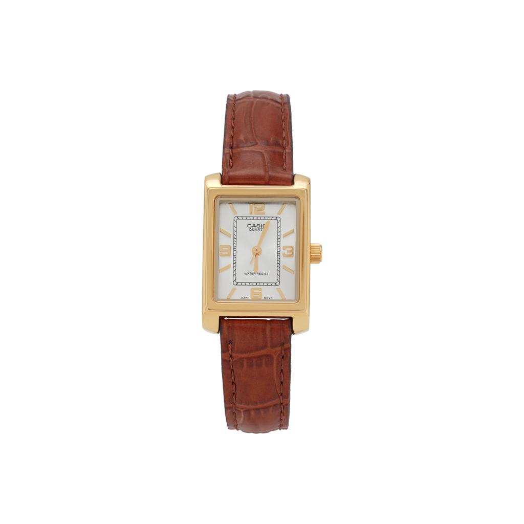 CASIO Women's Standard Series Silver Watch LTP-1234PGL-7AEF