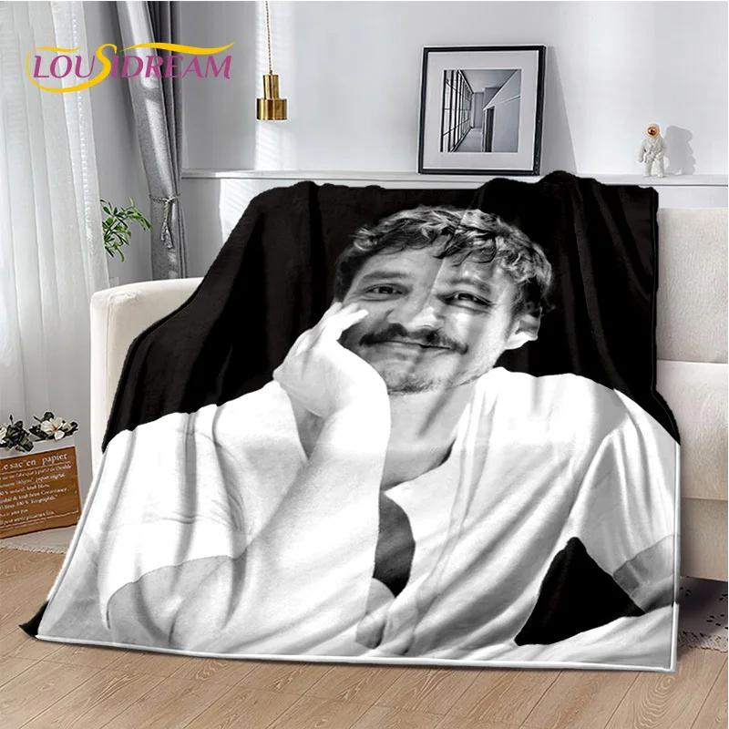 29 Style Pedro Pascal Funny Printing Blanket,Soft Throw Blanket for Home Bedroom Bed Sofa Picnic Travel Office Cover Gifts Kids