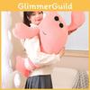 Egg Plush Shrimp Toy Cartoon Stuffed Doll Bedroom Decoration Cute Kids Gift
