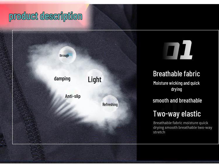 Pro Waben Anti-Kollisions Kompressionsshorts für Basketball- & Fußballtraining